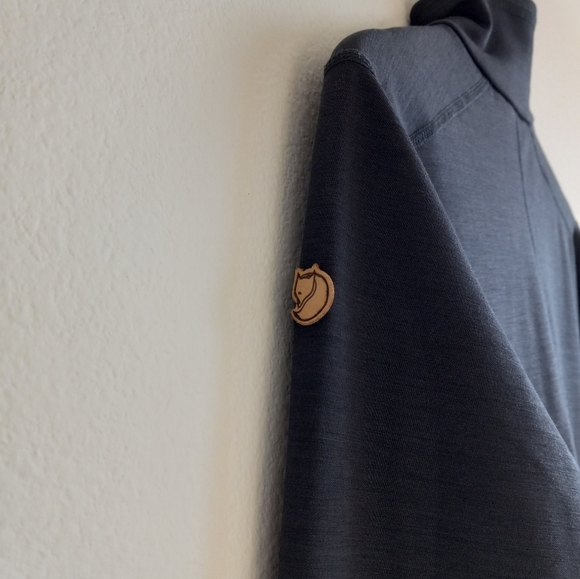 Fjallraven Women's Keb Fleece Half Zip Black M - Picture 6 of 14